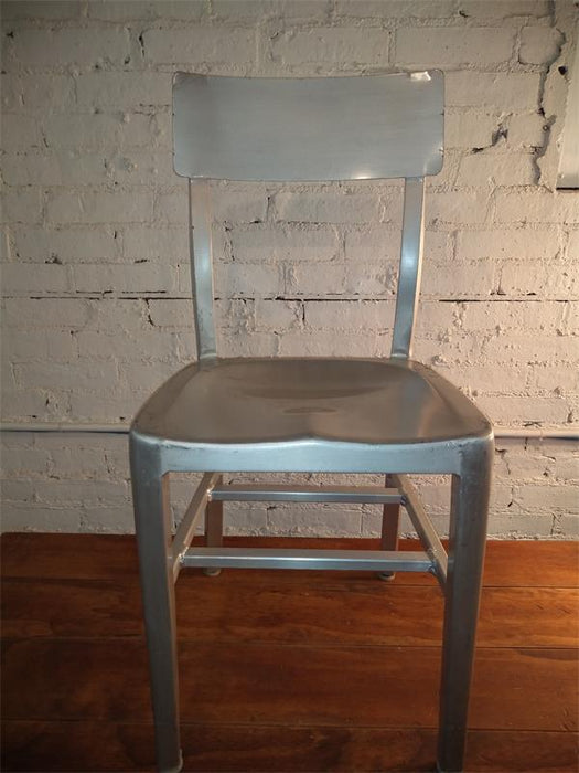 Silver Aluminum Chair