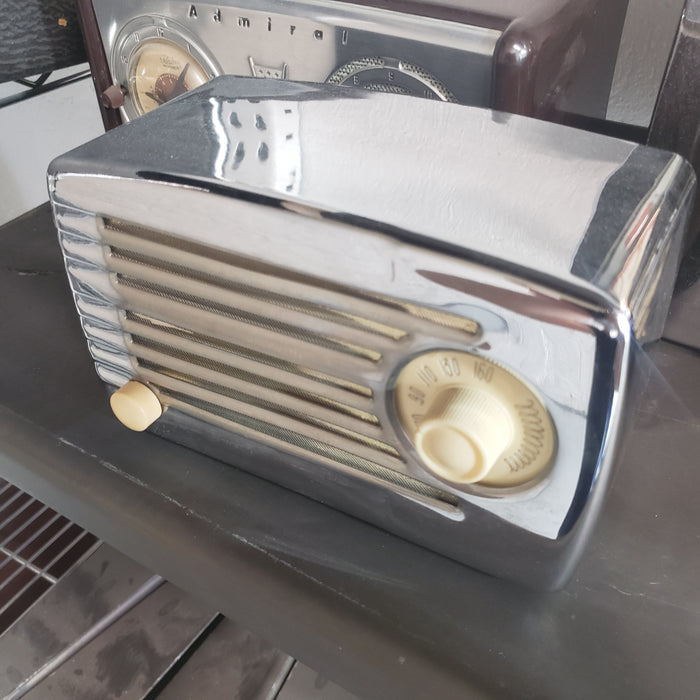 Vintage Chrome Radio