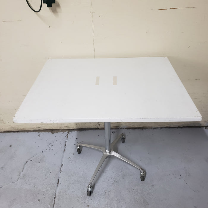 White Rolling Table