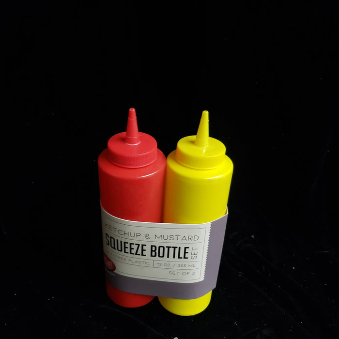 Ketchup + Mustard Bottles