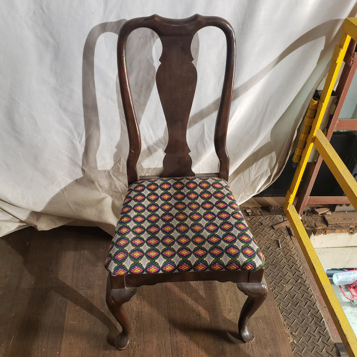 Multicolored Wooden chair