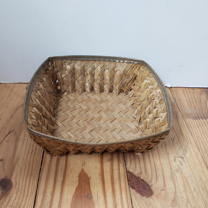 Flat Woven basket