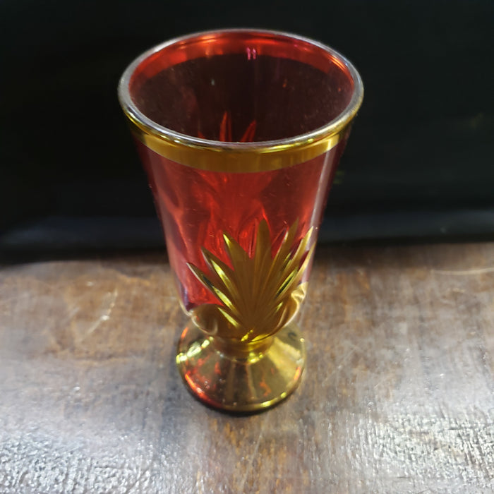 Red and Gold Tumbler