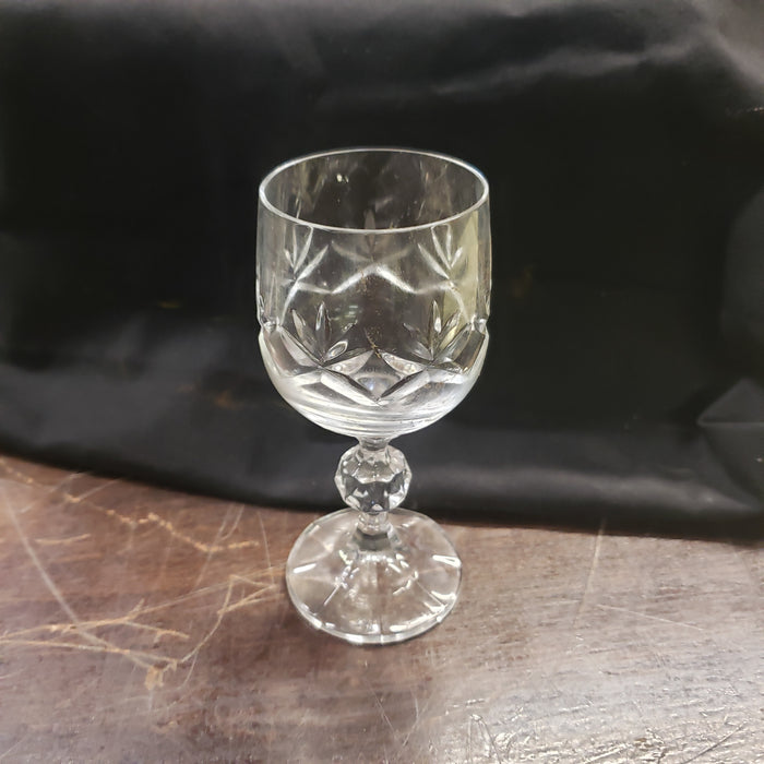 Vintage Crystal Cordial Glass
