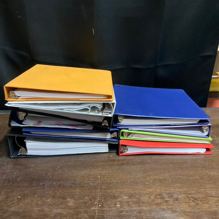 Assorted Script Binders