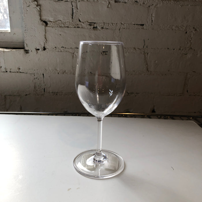 7" Plastic Wine Glass