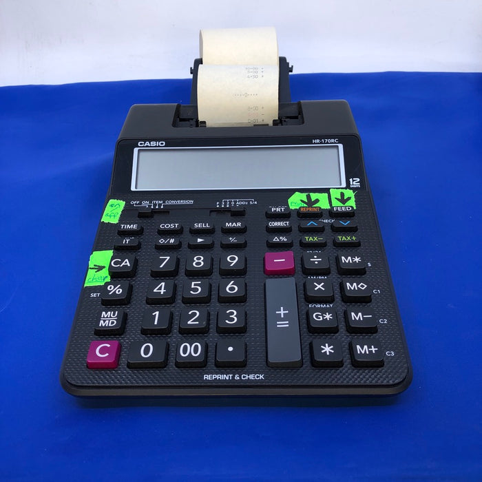 Casio HR-170RC Desktop Calculator