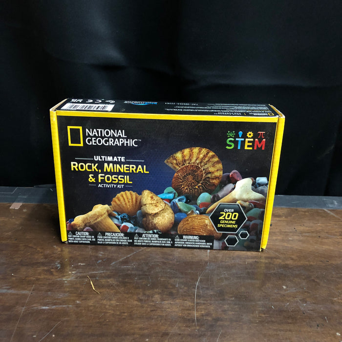 National Geographic fossil activity kit