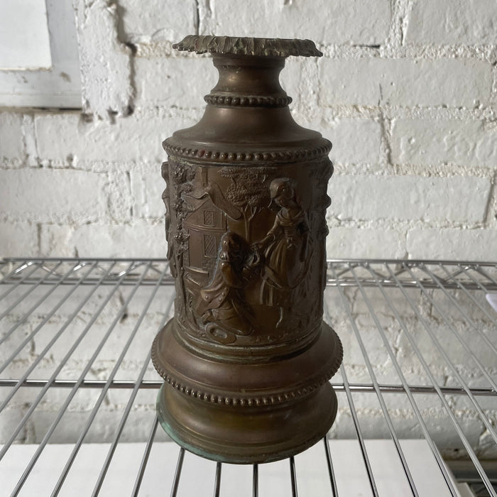 Bronze Oil Lamp Base