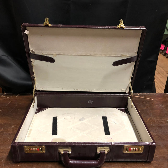 Burgundy Briefcase