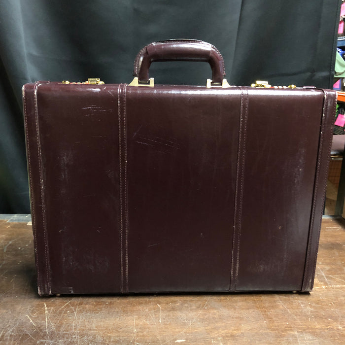 Burgundy Briefcase