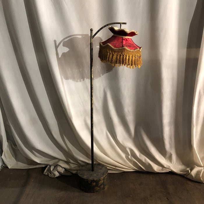 Floor Lamp with Vintage Shade