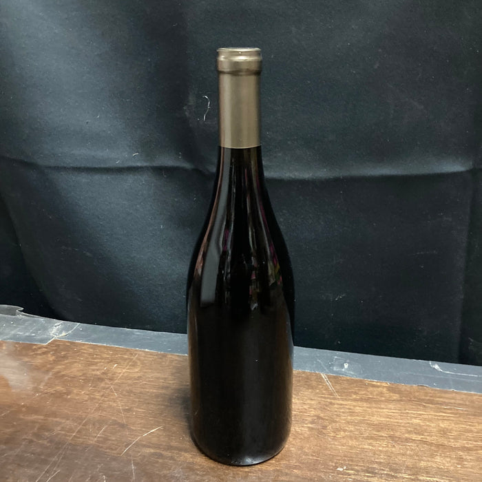 Full Glass Wine Bottle