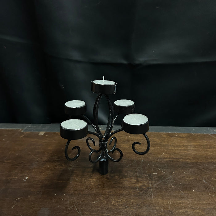 Wine Bottle Candleabra