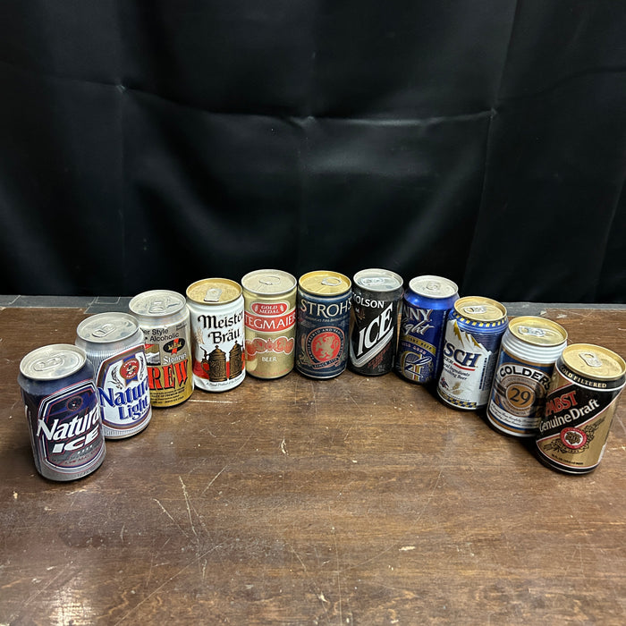 Assorted Beer Cans