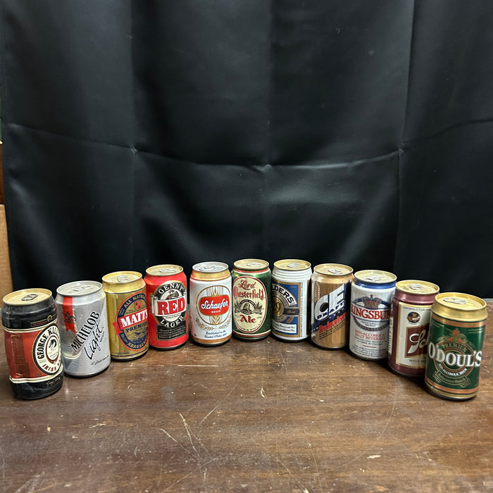 Assorted Beer Cans