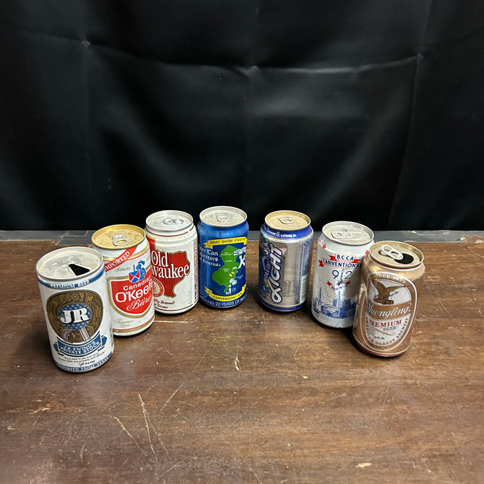 Assorted Beer Cans