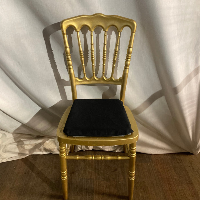 Gold Plastic Banquet Chair