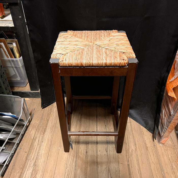 Woven Wood Stool