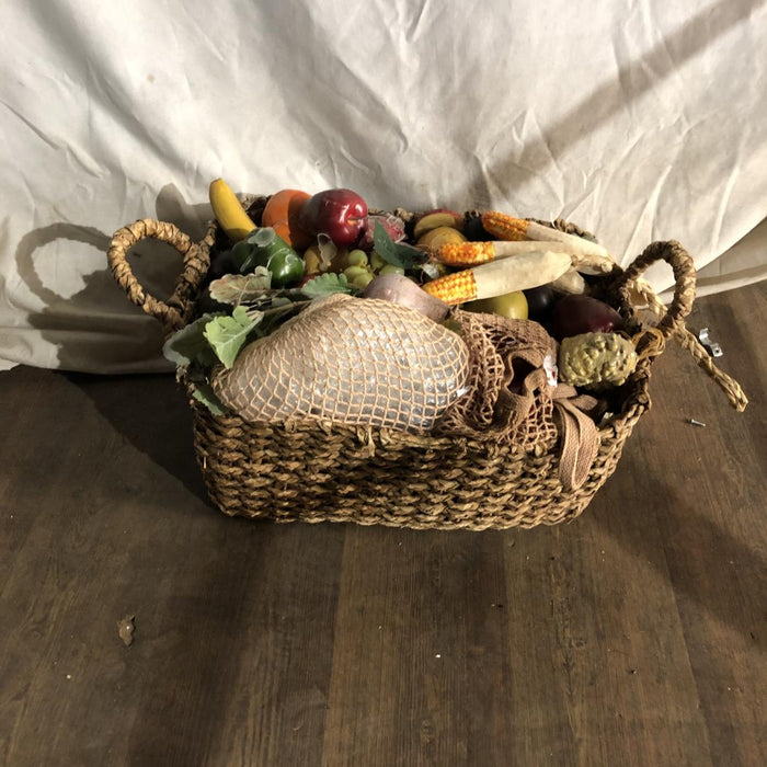 Assortment of Vegetables in Basket