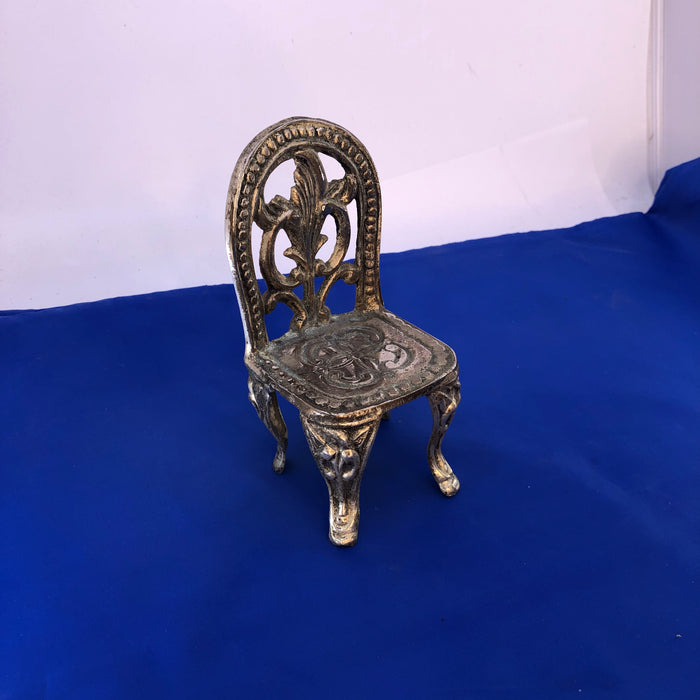 Small Silver Chair Ornament