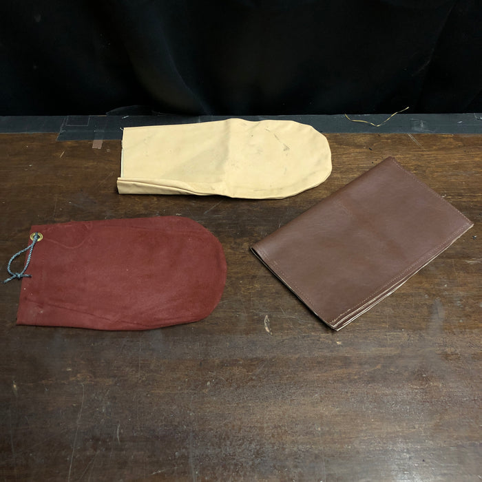 Leather pouches