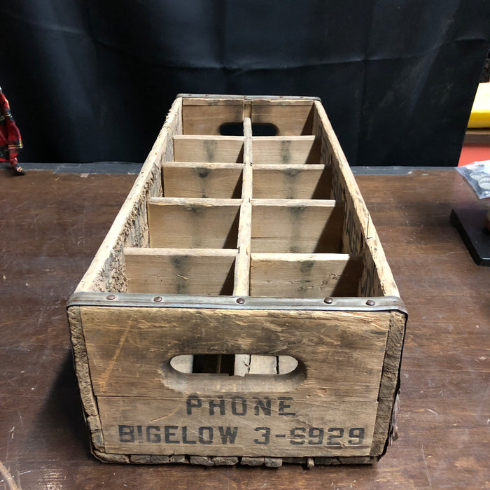 Wooden Beverage Crate