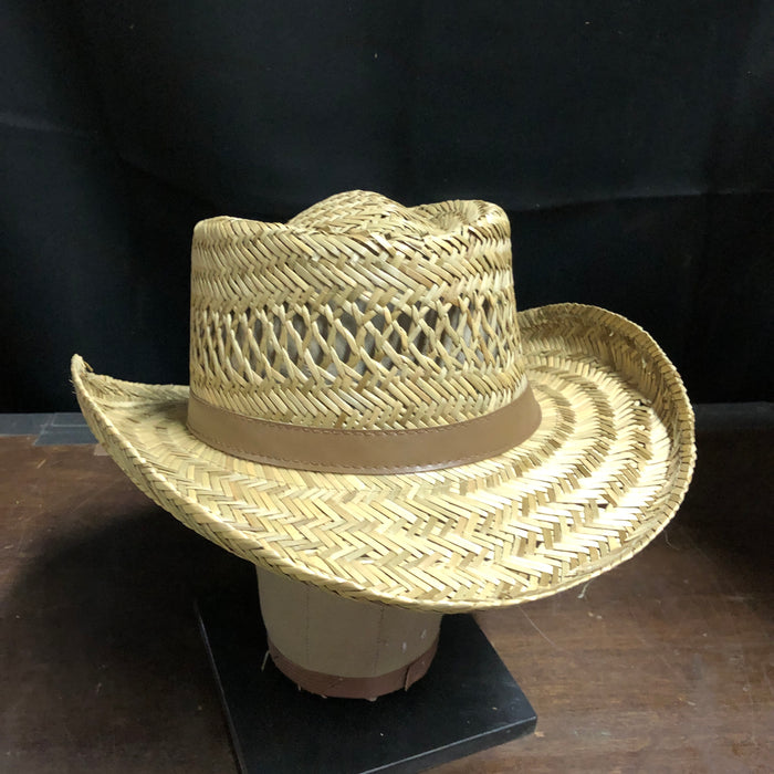 Wicker Cowboy Hat