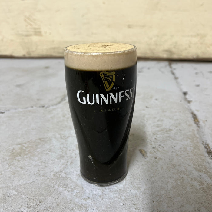 Guinness Dark Beer Filled Glass