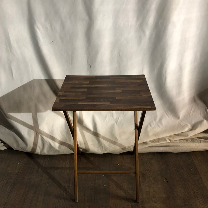 Wooden Folding Tray Table