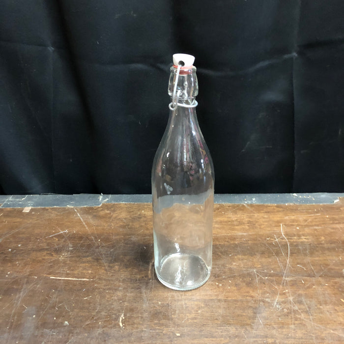 Glass Bottle With Swing Top