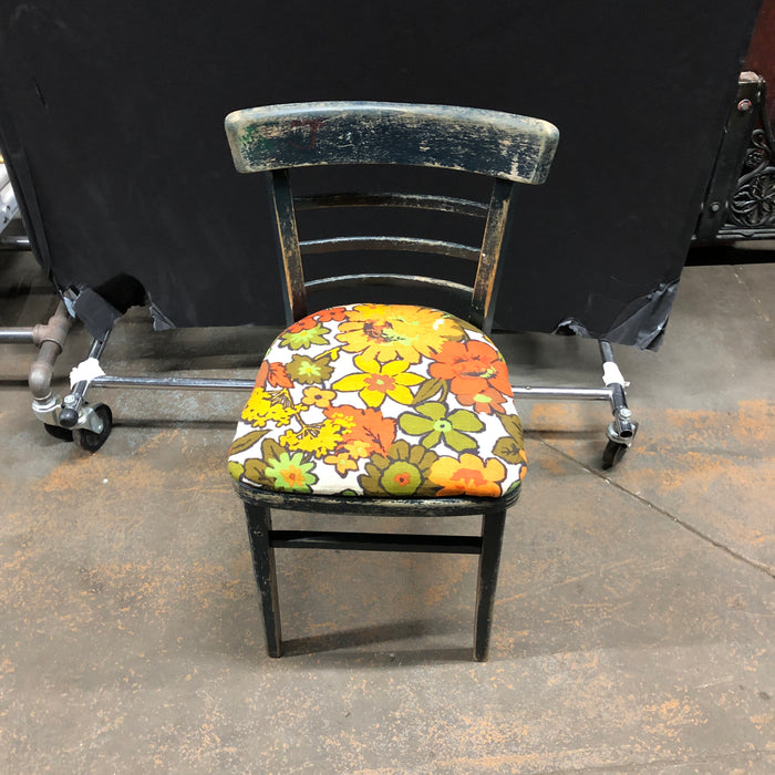 Ladderback Chair with Padded Seat