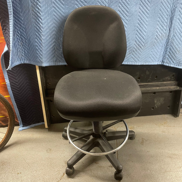 Black Rolling Office Chair