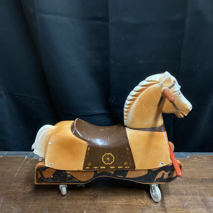 Rolling Toy Horse
