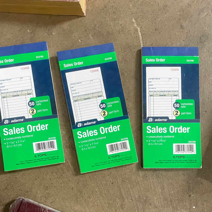 Sales Order Book