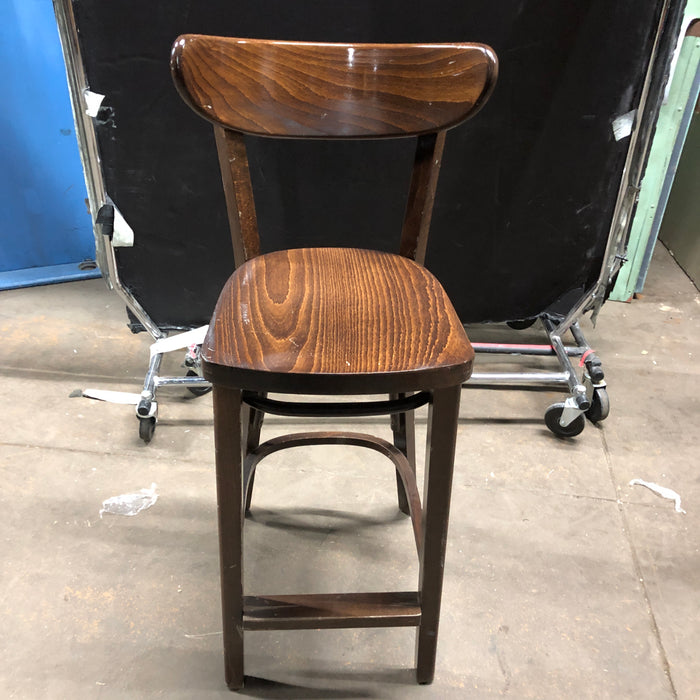 Wooden Barstool