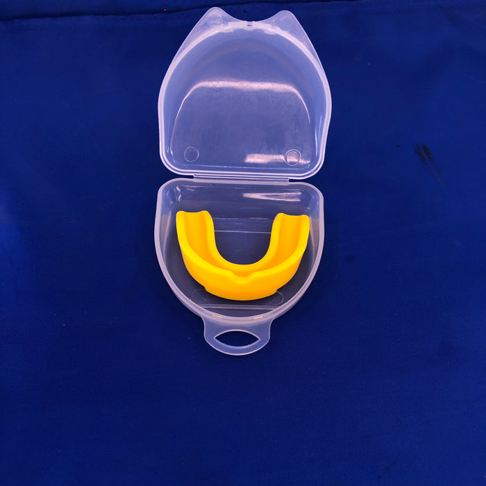 Yellow Mouth Guard/Case