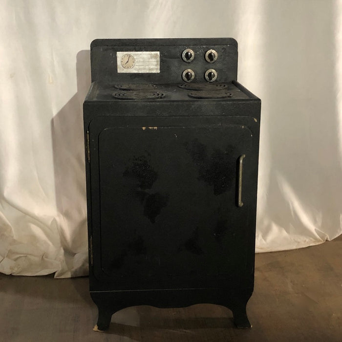 Wooden black small Oven