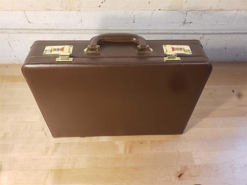 Brown Leather Briefcase