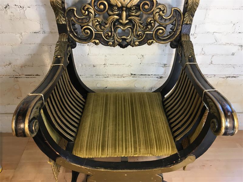 Ornate Throne Chair