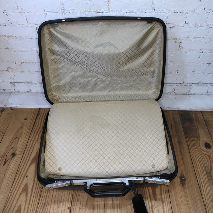 inside- Brown 1950's Samsonite Suitcase