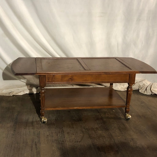  This Wooden Coffee Table, with extended sides