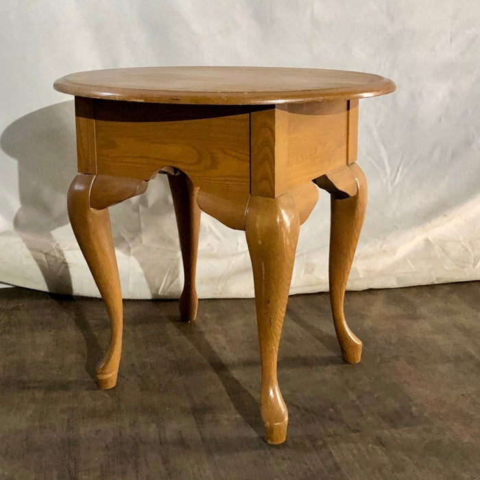 Blonde Side table.