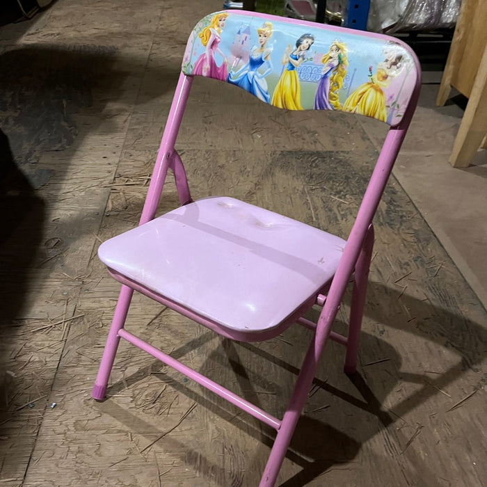 Children's Princess Folding Chairs