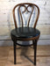 Brown Bentwood with Padded Black seat and curl design
