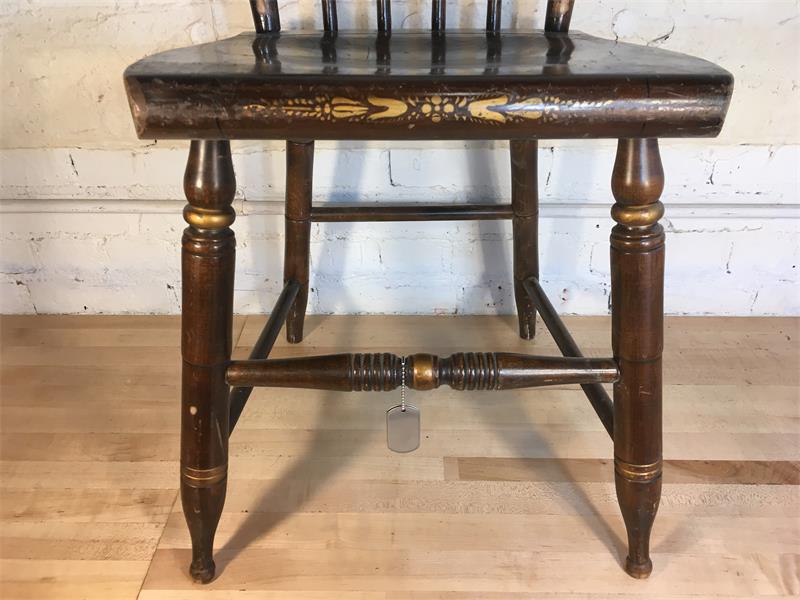 Ornate Spindle Back Dining Chair