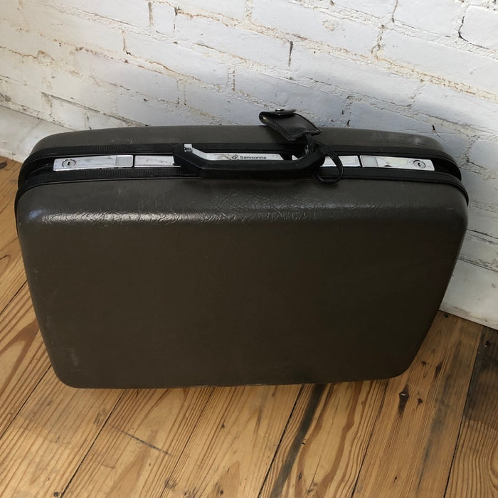 Brown 1950's Samsonite Suitcase