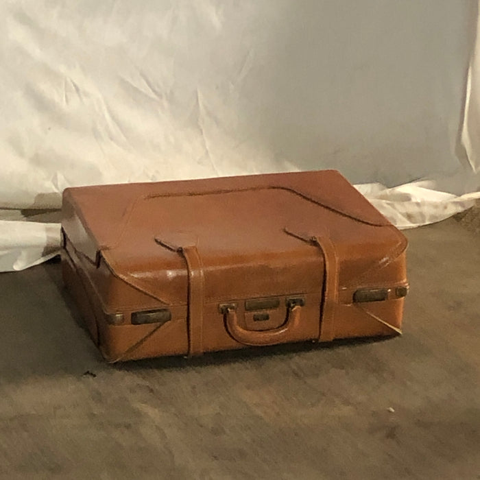 Brown  Leather Suitcase