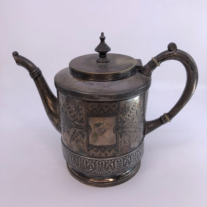 Ornate Silver coffee or tea pot