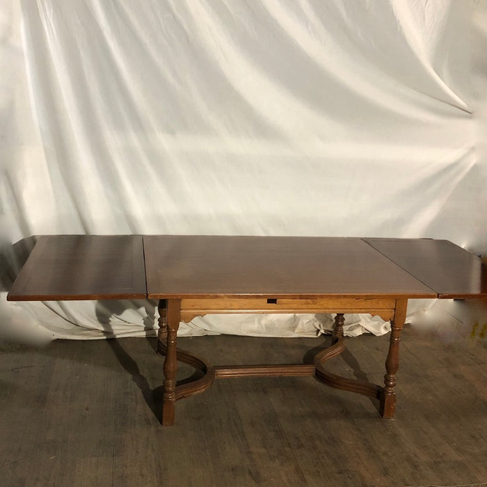 Long Dining Table with Carolina Tavern Legs - Open